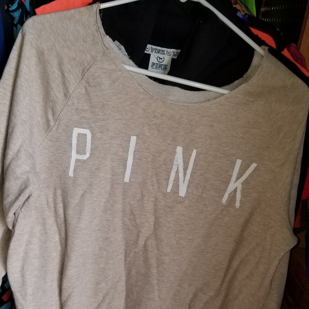 VS PINK slouch top ..